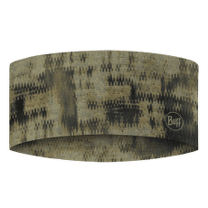 Čelenka Buff Coolnet UV Wide Headband RESCA TUNDRA KHAKI