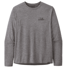 Tričko dlhý rukáv Patagonia L/S Cap Cool Daily Graphic Shirt Men 73 Skyline: Feather Grey