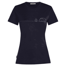 Tričko krátky rukáv Icebreaker Merino 150 Tech Lite SS Tee Single Line Camp Women Midnight Navy