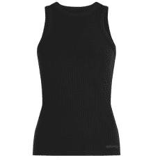 Tielko Icebreaker Merino Blend Rib Lotus Tank Women BLACK