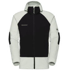 Mikina Mammut Massone ML Hooded Jacket Men 1300 silver sage-black