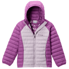 Bunda Columbia Powder Lite™ II Hooded Jacket Girls Lavender Pearl, Razzle 551