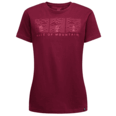 Triko krátký rukáv La Sportiva MADE OF MOUNTAIN Women Redwood/Azalea