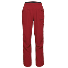 Kalhoty Mammut SENDER CLIMBING PANTS WOMEN 3818 dark mammut red
