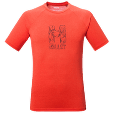 Triko dlouhý rukáv Millet CIMAI NATURAL TS SS Men PAPRIKA