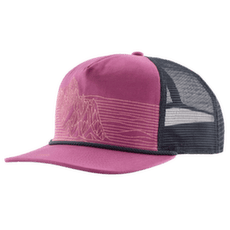 Kšiltovka Patagonia Airfarer Cap Strataspire Stripe: Faded Magenta