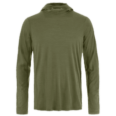 Mikina Fjällräven ABISKO WOOL HOODIE MEN Laurel Green