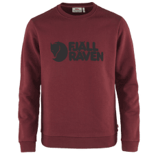 Fjällräven Logo Sweater Men Red Oak