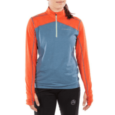 Tričko dlhý rukáv La Sportiva SWIFT LONG SLEEVE Women Storm Blue/Cherry Tomato