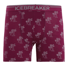 Boxerky Icebreaker Anatomica Boxer Men GO BERRY/AOP