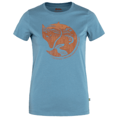 Triko krátký rukáv Fjällräven Arctic Fox Print T-Shirt Women Dawn Blue-Terracotta Brown