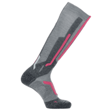 Podkolenky UYN SKI MERINO Lady Light Grey/Pink