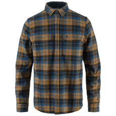 Košeľa dlhý rukáv Fjällräven Singi Heavy Flannel Shirt Men Dark Navy-Buckwheat Brown