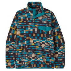 Mikina Patagonia Lightweight Synch Snap-T Pullover Men Fitz Roy Patchwork: Belay Blue