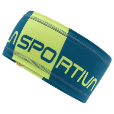 Čelenka La Sportiva Diagonal Headband Storm Blue/Lime Punch