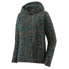 Bunda Patagonia Houdini Jacket Women Lose Yourself Outline: Nouveau Green