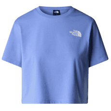 Tričko krátky rukáv The North Face SIMPLE DOME CROPPED SLIM TEE Women 0YI VIRTUAL BLUE