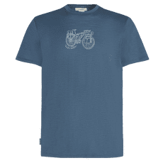 Triko krátký rukáv Icebreaker Merino 150 Tech Lite SS Tee Adventure Ride Men DAWN