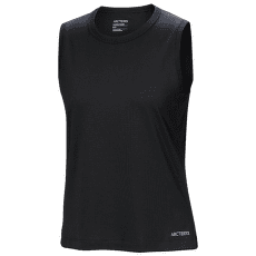 Tílko Arcteryx Kragg SL Cotton Tank Blurred Bird Women Black / Arctic Silk