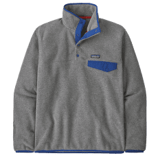 Mikina Patagonia Lightweight Synch Snap-T Pullover Men Nickel w/Clement Blue
