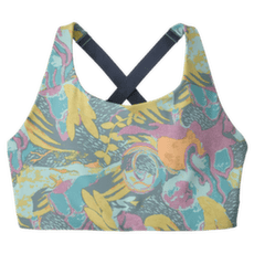 Podprsenka Patagonia Shadowlite High-Impact Adjustable Bra Moon Tripper: Blue Sage