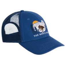 Kšiltovka The North Face Embroidered Mudder Trucker OF5 SHADY BLUE/BEAR GRAPHIC