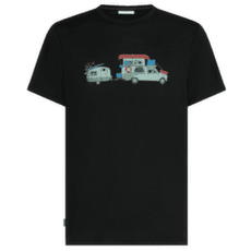 Tričko krátky rukáv Icebreaker Merino 150 Tech Lite SS Tee Transportage Men BLACK