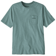 Triko krátký rukáv Patagonia Boardshort Logo Pocket Responsibili Tee Men Blue Sage