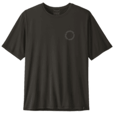 Tričko krátky rukáv Patagonia Cap Cool Daily Shirt - Spoke Stencil Men Black
