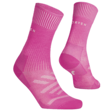 Ponožky Lorpen Made Run Crew 5833 FUCHSIA PINK