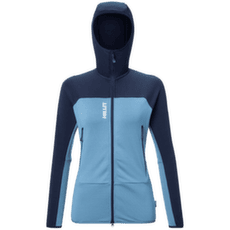 Mikina Millet FUSION GRID HOODIE Women CORONET BLUE/SAPHIR