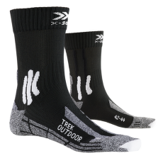 Ponožky X-Bionic Trek Outdoor Socks Opal Black/Dolomite Grey Melange