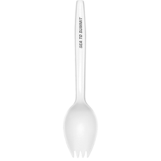 Spork Poly Cutlery White