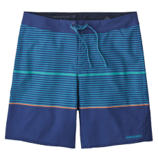 Hydropeak Boardshorts Men Olivas Stripe: Anacapa Blue