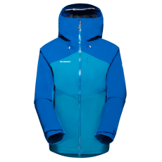 Bunda Mammut Alto Guide HS Hooded Jacket Women gentian-ice
