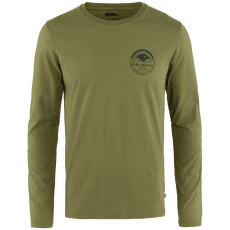 Forever Nature Badge LS T-Shirt Men Caper Green