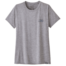Tričko krátky rukáv Patagonia Cap Cool Daily Graphic Shirt Women 73 Skyline: Feather Grey