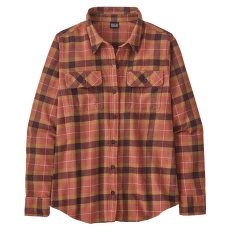 Košile dlouhý rukáv Patagonia L/S Organic Cotton MW Fjord flannel Shirt Women Vista: Burl Red