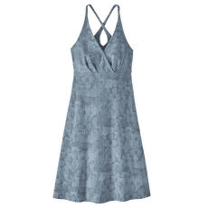Šaty Patagonia Amber Dawn Dress Women Channeling Spring: Light Plume Grey