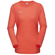 Triko dlouhý rukáv Mammut Tree Wool FL Longsleeve Women 2281 peach melange