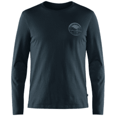 Triko dlouhý rukáv Fjällräven Forever Nature Badge LS T-Shirt Men Dark Navy