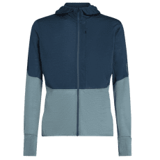 Tričko dlhý rukáv Icebreaker Merino 200 RealFleece™ Descender LS Zip Hoodie Men ABYSS/BLUE ASH/CB