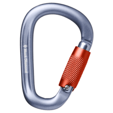 Karabina Black Diamond PEARLOCK TWISTLOCK CARABINER Gray