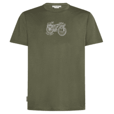 Tričko krátky rukáv Icebreaker Merino 150 Tech Lite SS Tee Adventure Ride Men LODEN