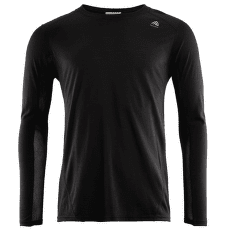 Tričko dlhý rukáv Aclima LightWool Sports Shirt Men Jet Black