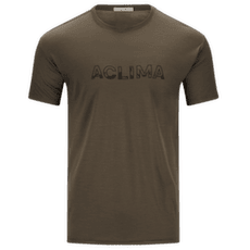 Tričko krátky rukáv Aclima LightWool Tee Logo Men Tarmac