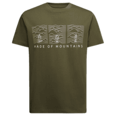 Triko krátký rukáv La Sportiva MADE OF MOUNTAIN Men Cypress/Chalk