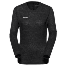 Tričko dlhý rukáv Mammut MASSONE LIGHT LONGSLEEVE WOMEN black 0001