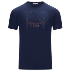 Tričko krátky rukáv Aclima LightWool 140 Classic Tee Forest Men Navy Blazer