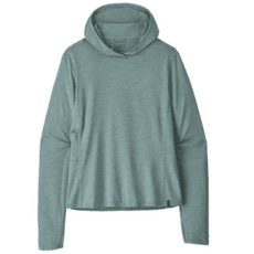 Tričko dlhý rukáv Patagonia Cap Cool Sun Hoody Women Nouveau Green - Blue Sage X-Dye